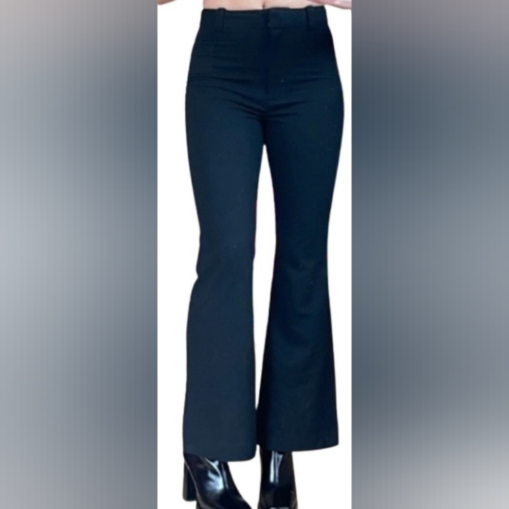 SOLD! SUNDAY Best Black Brooklyn Pant High Waisted Flare Pants - flared trouser